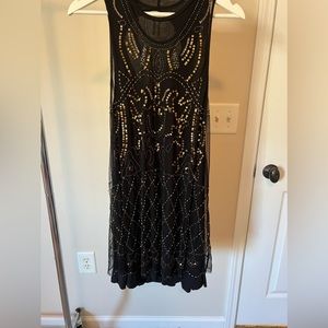 Embellished free people dress + American Eagle dress